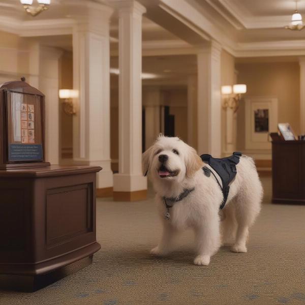 Dog-friendly amenities at The Hotel Roanoke