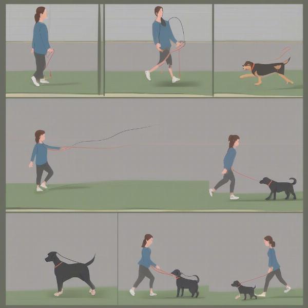 Training a Dog to Walk on a 4 ft Leash