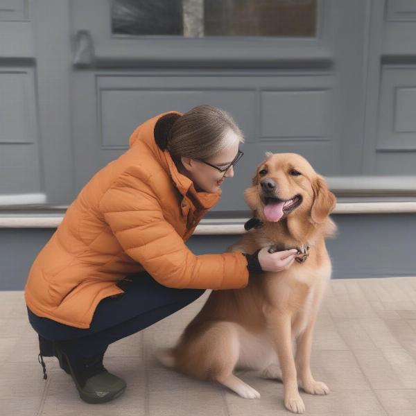 Introducing Your Dog to a Jacket