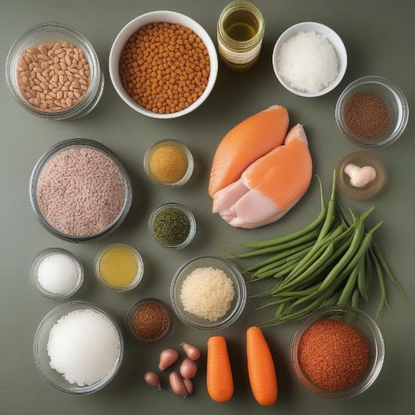 Ingredients for homemade dog food for kidney health