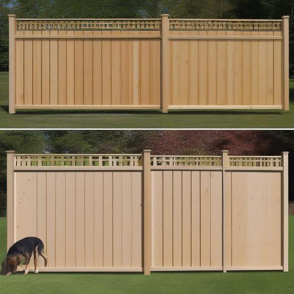 Step-by-Step Installation of 4x8 Dog Ear Fence Panels