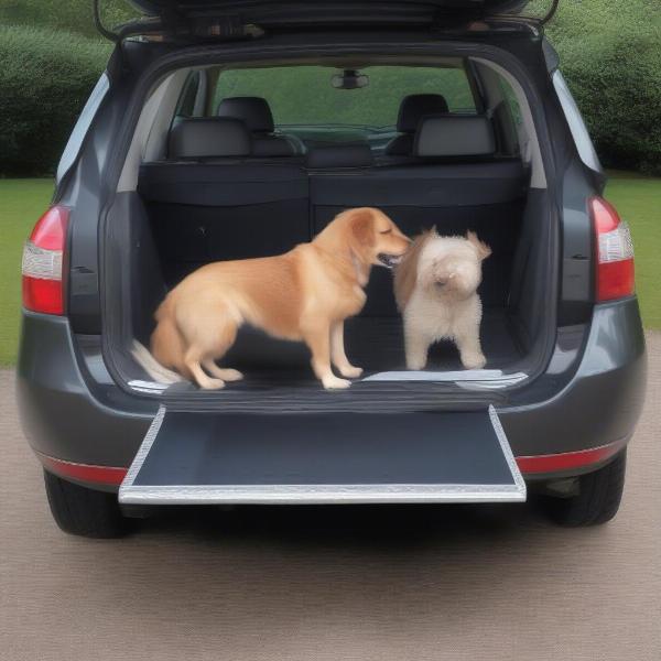 Installing a Car Dog Boot Guard