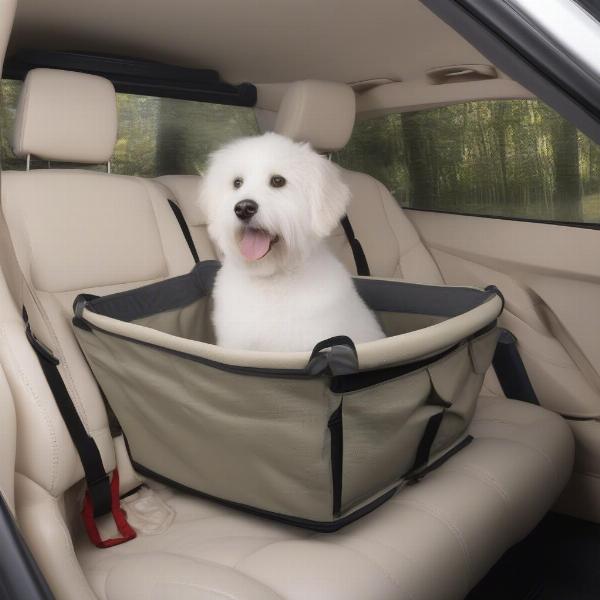 Installing a Medium Dog Car Seat