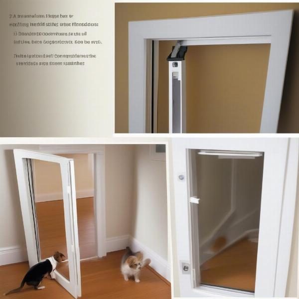 Installing a Pet Door for a Medium Dog