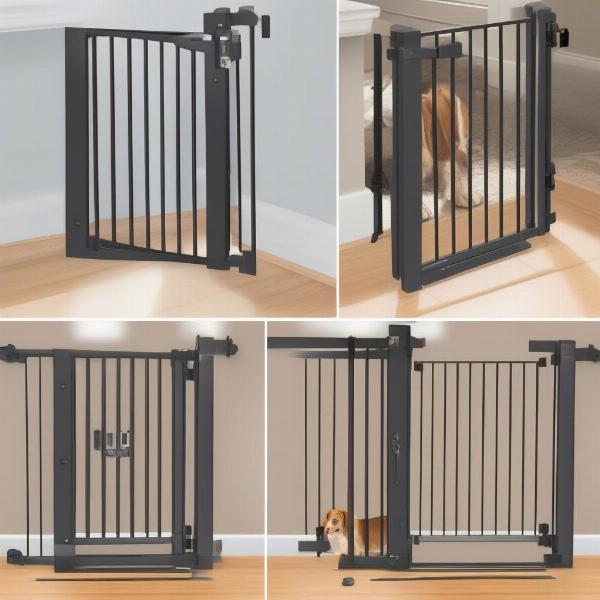 Installing a Retractable Dog Gate