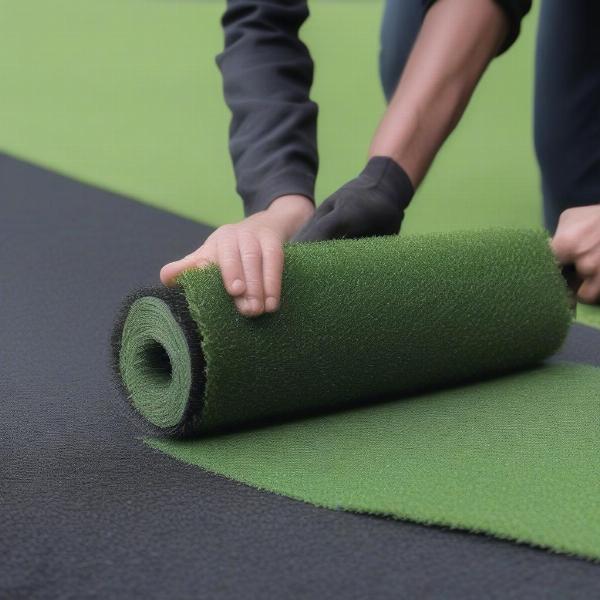 Installing Synthetic Turf for Dogs