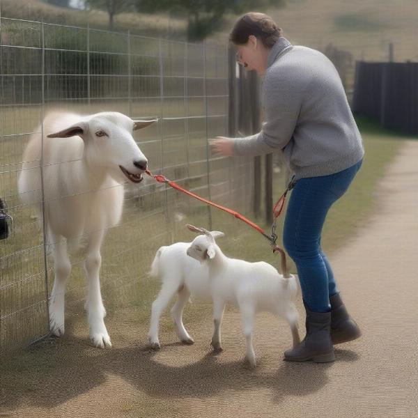 Introducing Dog and Goat Safely