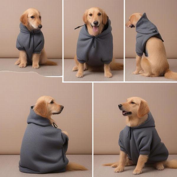 Introducing a Dog to a Hoodie Pouch