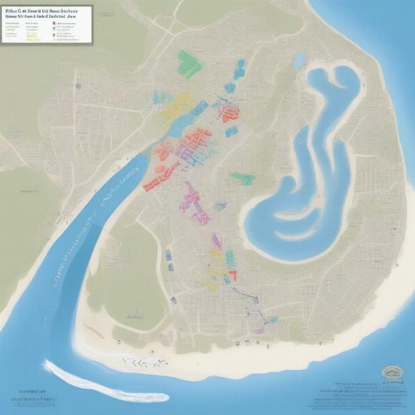 Map of Dog-Friendly Areas on Isle of Palms