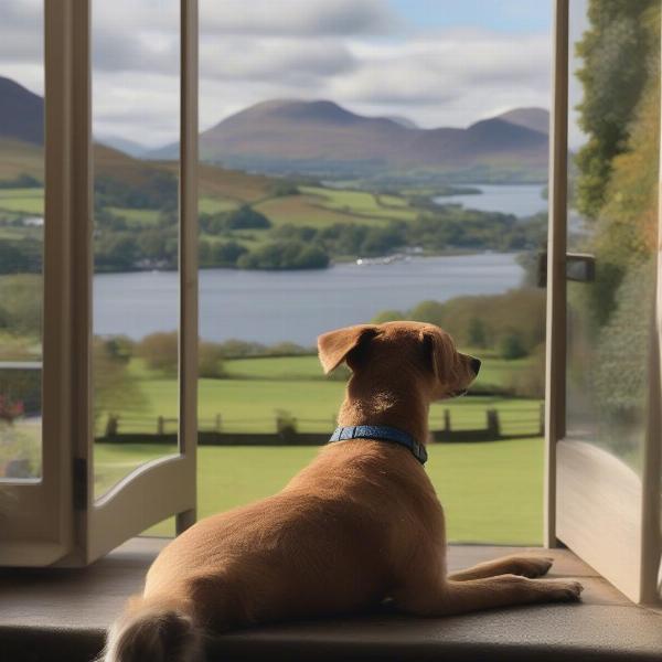 Dog-friendly cottages in Keswick offer stunning scenic views of the Lake District.