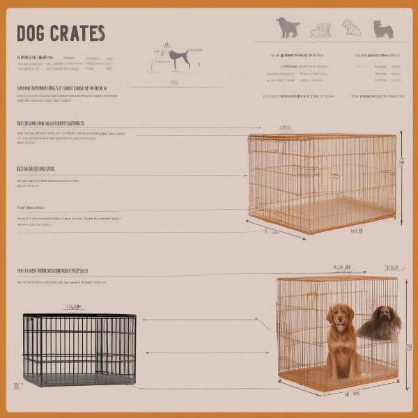 Matching dog crate sizes to different breeds