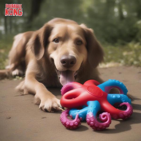 Kong Octopus Dog Toy Durability