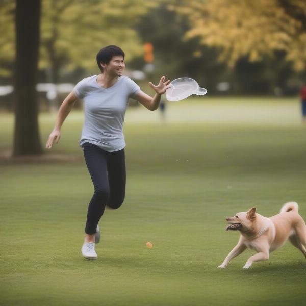 Safe flying disc playing techniques