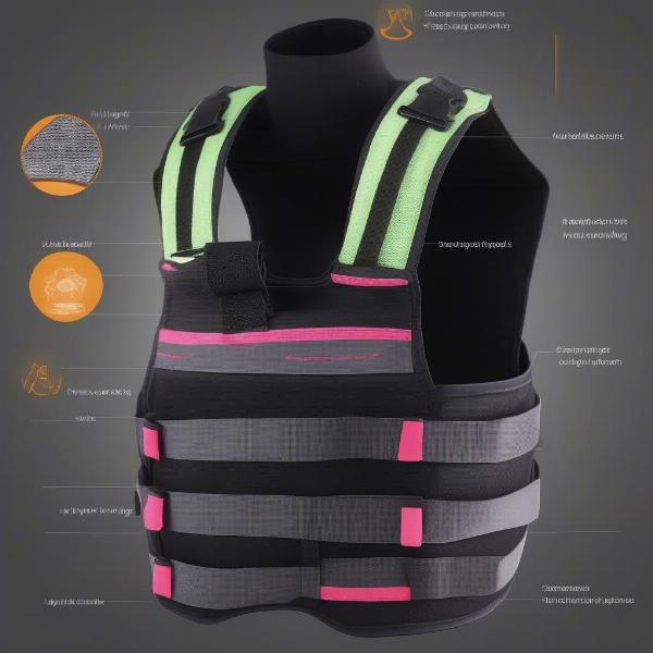 Ladies Dog Training Vest Features