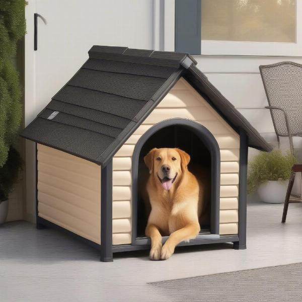 Insulated Dog House for Large Breeds