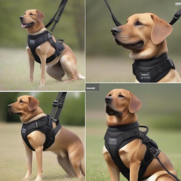 Different Types of Large Dog Harness Handles