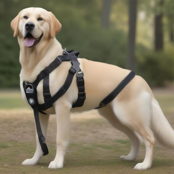 Different Types of Harnesses for Large Dogs