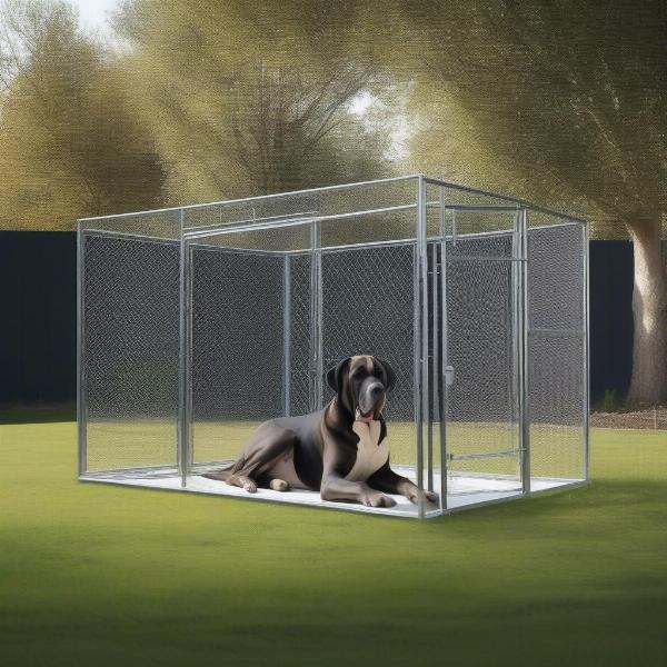 Outdoor Big Dog Kennel