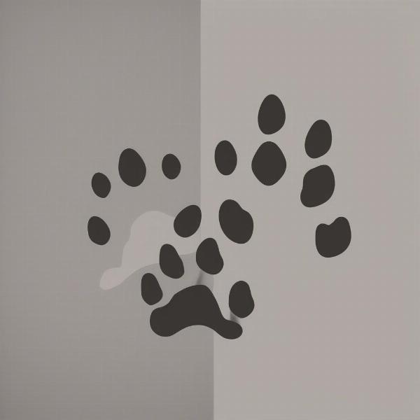 Comparing Large Dog Paw Prints to Smaller Breeds