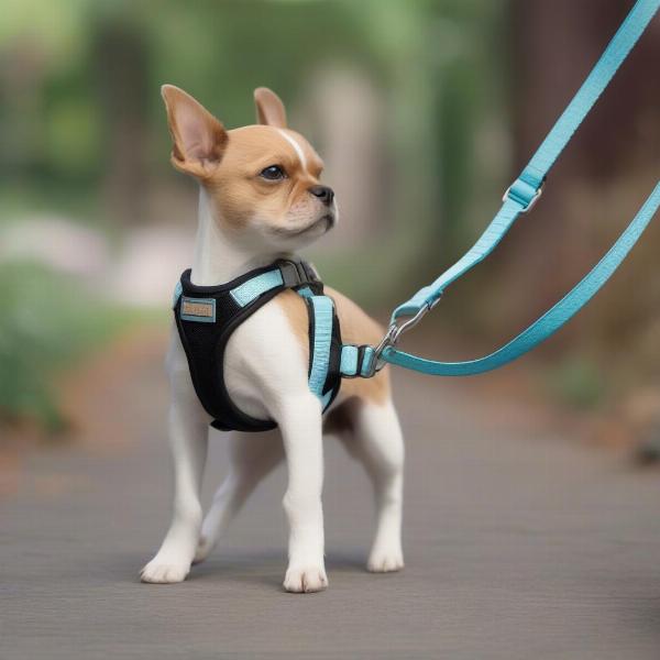 Li'l Pals dog harness step-in design