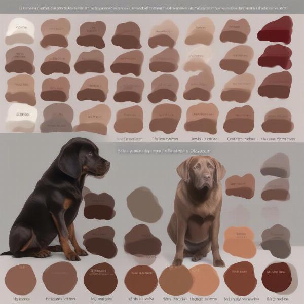 Liver vs Red vs Chocolate Dog Coats