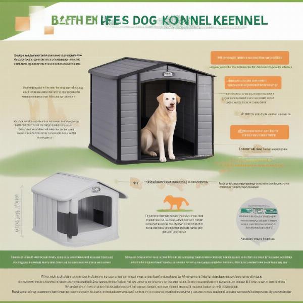 Benefits of a large plastic dog kennel