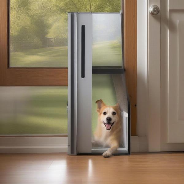 Benefits of a sliding screen door with a dog door