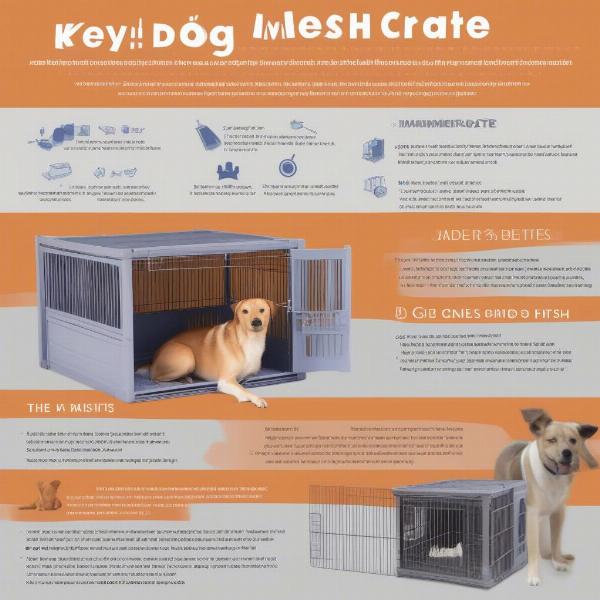 Benefits of using a mesh dog crate