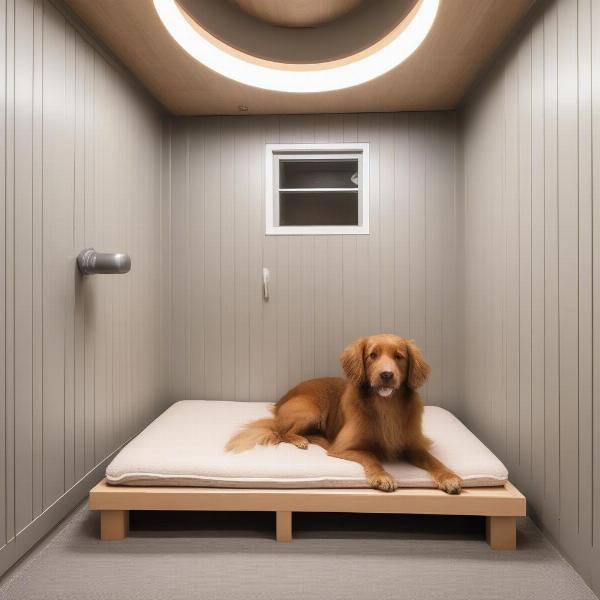 Luxury dog kennels in Goodyear, AZ offer premium accommodations.