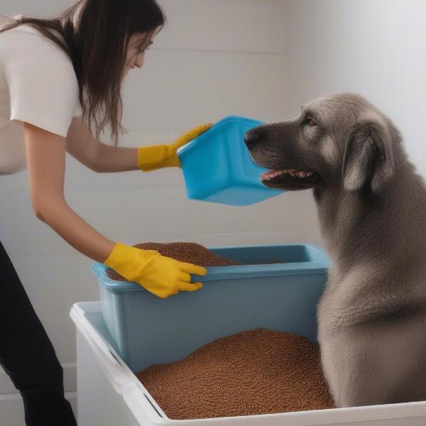 Maintaining Your Large Dog Food Bin