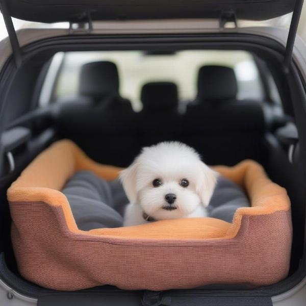 Making Dog Comfortable in Carrier