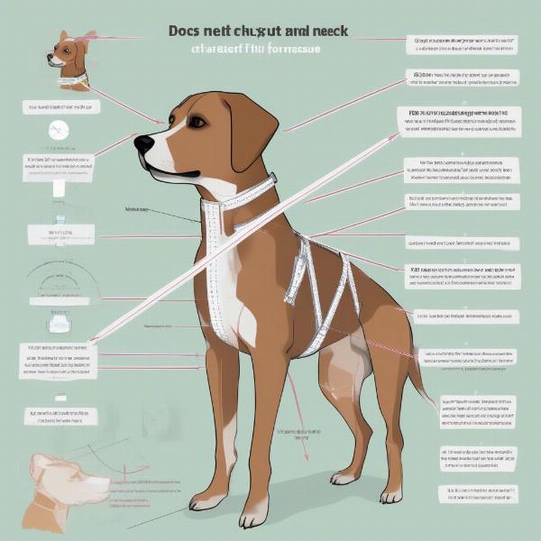 Measuring a Dog for a Harness