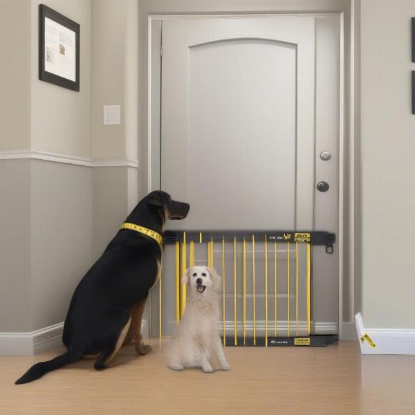 Measuring Dog Gate Opening