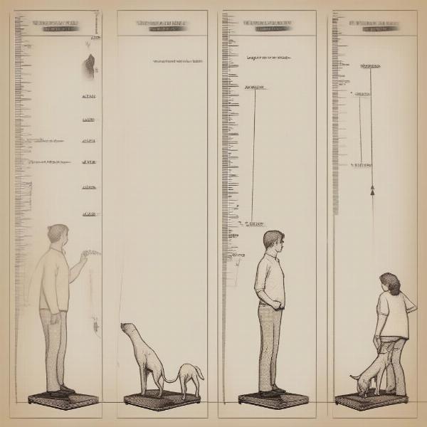 Measuring a Dog's Height and Weight