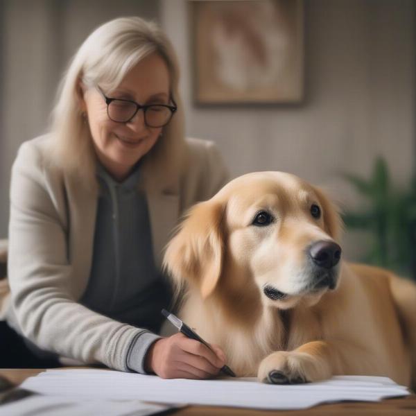 Meeting a Golden Retriever Stud Dog Owner