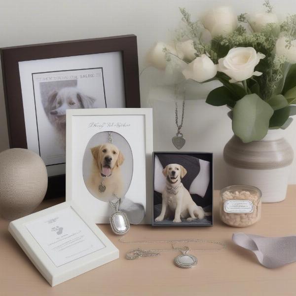 Memorial Gifts for a Dog's Passing