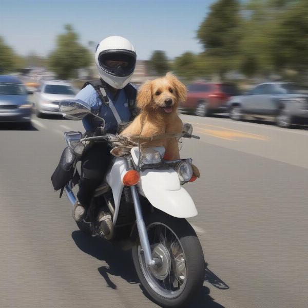 Motorcycle dog carrier safety tips for a pleasant journey