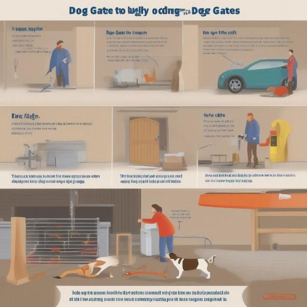 Safety Tips When Using a Dog Gate in the Garage