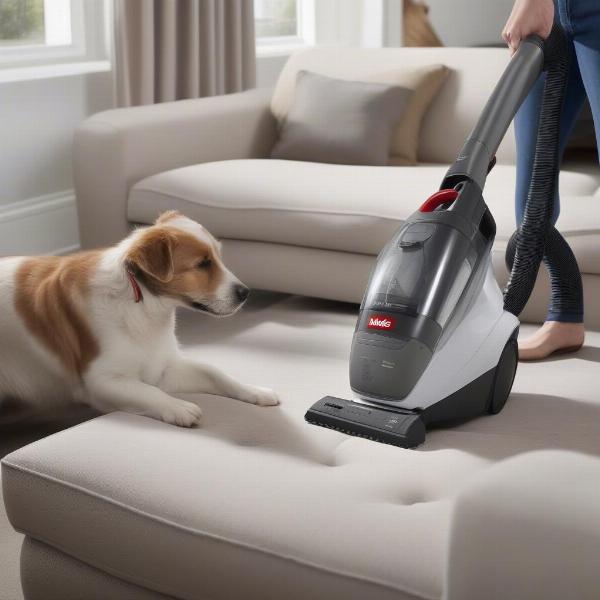 Miele C3 Cat & Dog cleaning upholstery