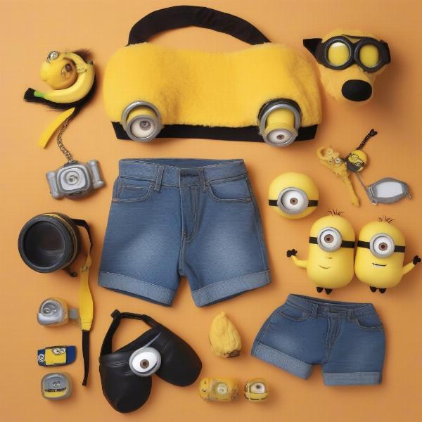 Minion dog accessories for Halloween