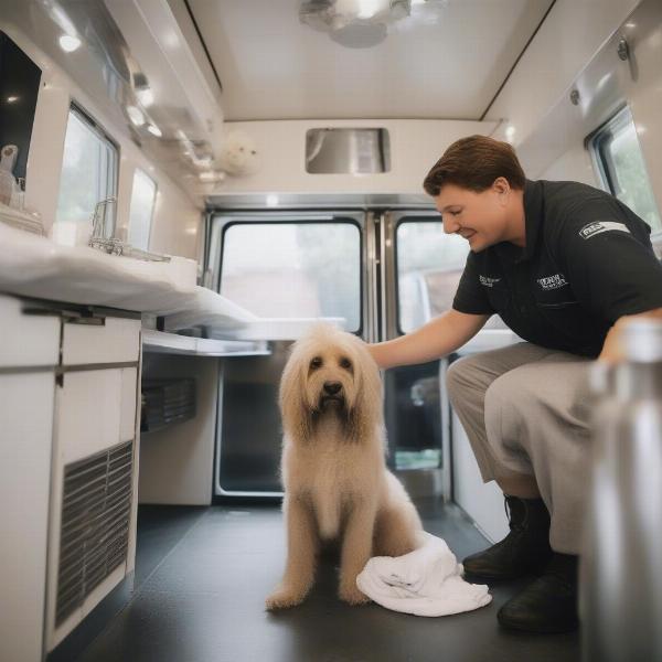 Mobile Dog Grooming for Anxious Dogs