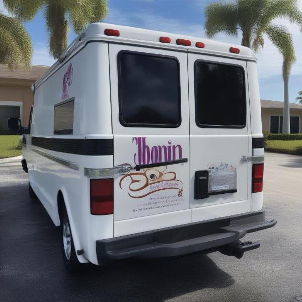 Mobile Dog Grooming Van in Cape Coral