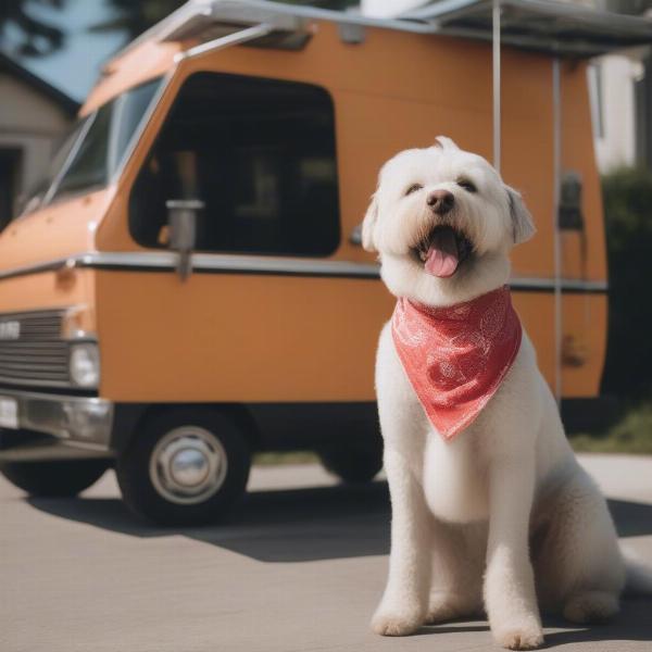 Happy Dog After Mobile Grooming Session in Frederick, MD