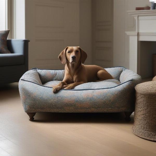 Morris & Co Dog Bed in a Home Setting