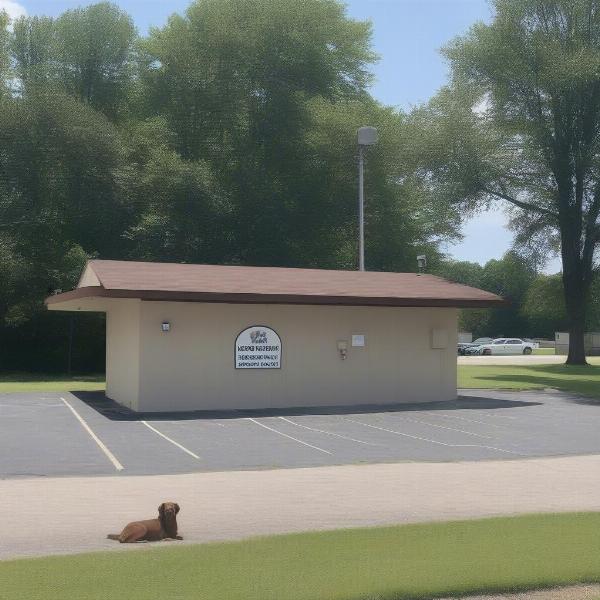 Morrow County Dog Shelter exterior view