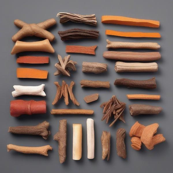 Various Natural Dog Chews