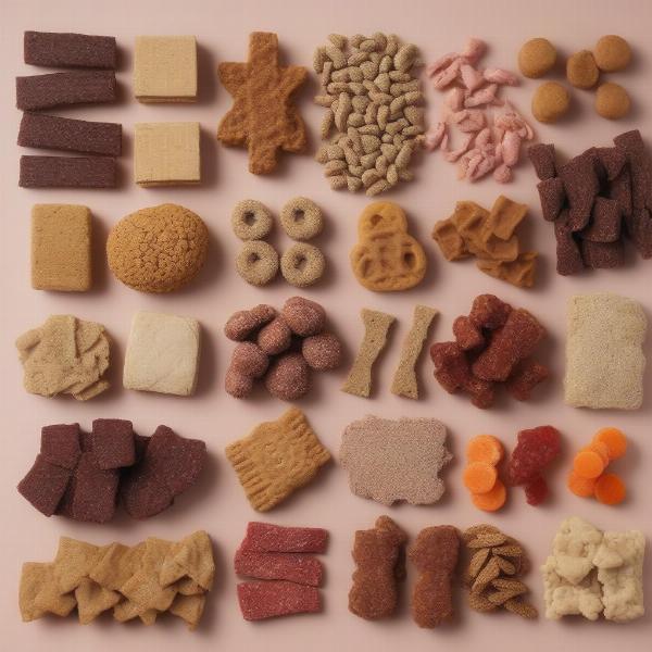 Variety of Natural Dog Treats