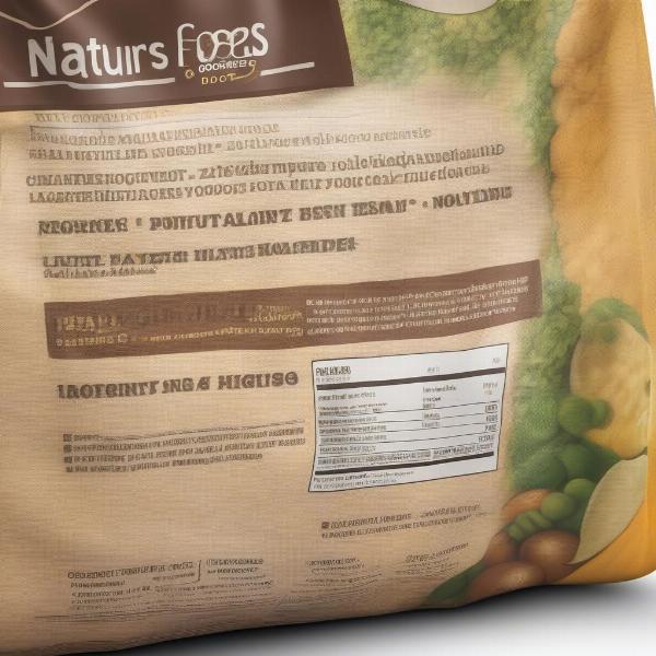 Natures Goodness Dog Food Ingredients