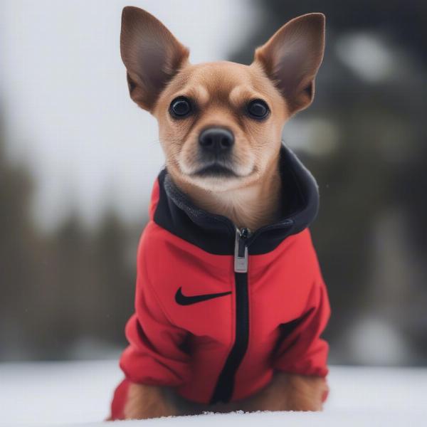 Nike Dog Jacket for Winter