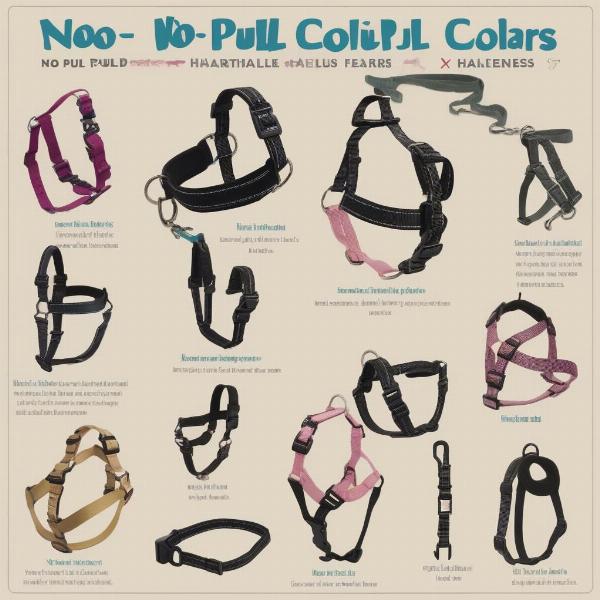 Types of No Pull Collars